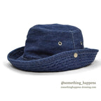 1980's~ OLD DENIM SAFARI HAT...