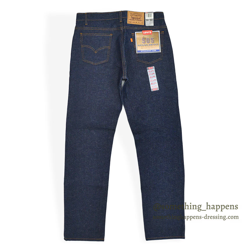 1990's DEADSTOCK Levi's 505 DENIM PANTS Made in USA... W34/L34