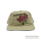 1990's~ EAGLE HARBOR MICHIGAN FLOWER PRINT CAP...