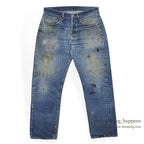 1960's LEVI'S 501 BIG-E DENIM PANTS...W32/L28