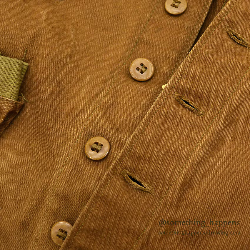 1930's DRYBAK BROWN DUCK HUNTING VEST...