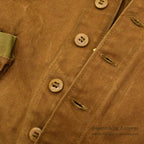 1930's DRYBAK BROWN DUCK HUNTING VEST...