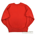 1990's CHAMPION REVERSE WEAVE BLANK SWEAT SHIRT RED/MINT ... X-LARGE