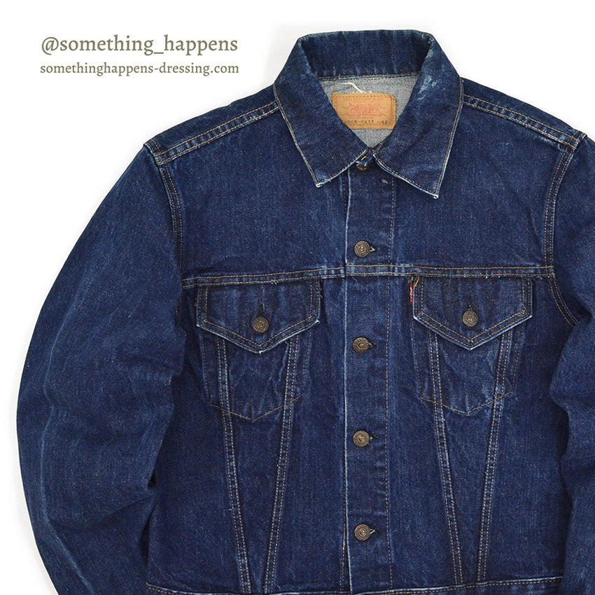 1960's LEVI'S 70505 BIG-E DENIM JACKET... 42