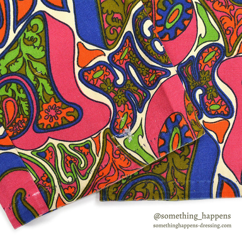 1960's JANTZEN LOVE ME ALL OVER PRINT COTTON PANTS... 36