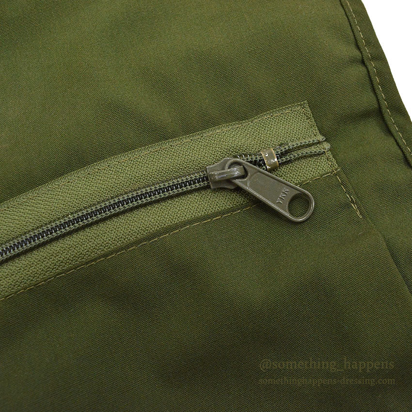 1980's COLUMBIA FISHING VEST OLIVE ... SMALL