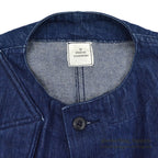~1980's USMILITARY COAT, SHOOTERS BLUE DENIM JACKET ... M