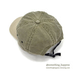 1990's BLACK DOG BRAND DOG EMBROIDERY TWO TONE CAP...