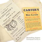 1950's DEADSTOCK CARTER'S CANVAS TOOL & NAIL APRON...