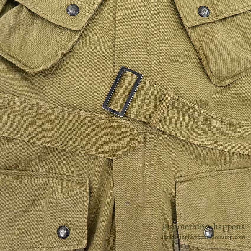 1940's U.S.ARMY WW2 M-1942 AIR BORNE JUMP JACKET D-DAY MODIFIED ...