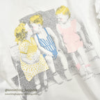 1990's JOLLY PHOTOGRAPH PRINT L/S T-SHIRT...
