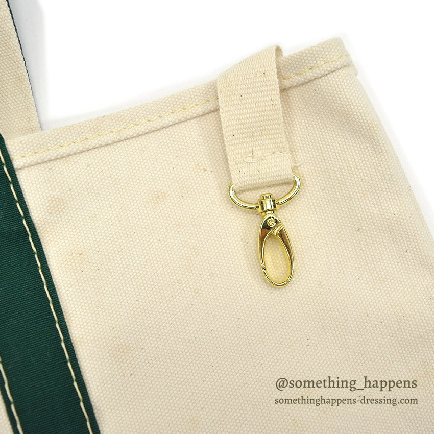 1990's DEADSTOCK LAND'S END CANVAS TOTE... LARGE