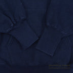 1970's CHAMPION NAVY BLANK REVERSE WEAVE SWEAT PARKA MINT... M