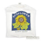 1990's ONEITA SUN FLOWER KANSAS GROWN ART T-SHIRT ... XXL