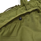 1970's USAF BAG, FLYING HELMET, NYLON CAMO LINING...
