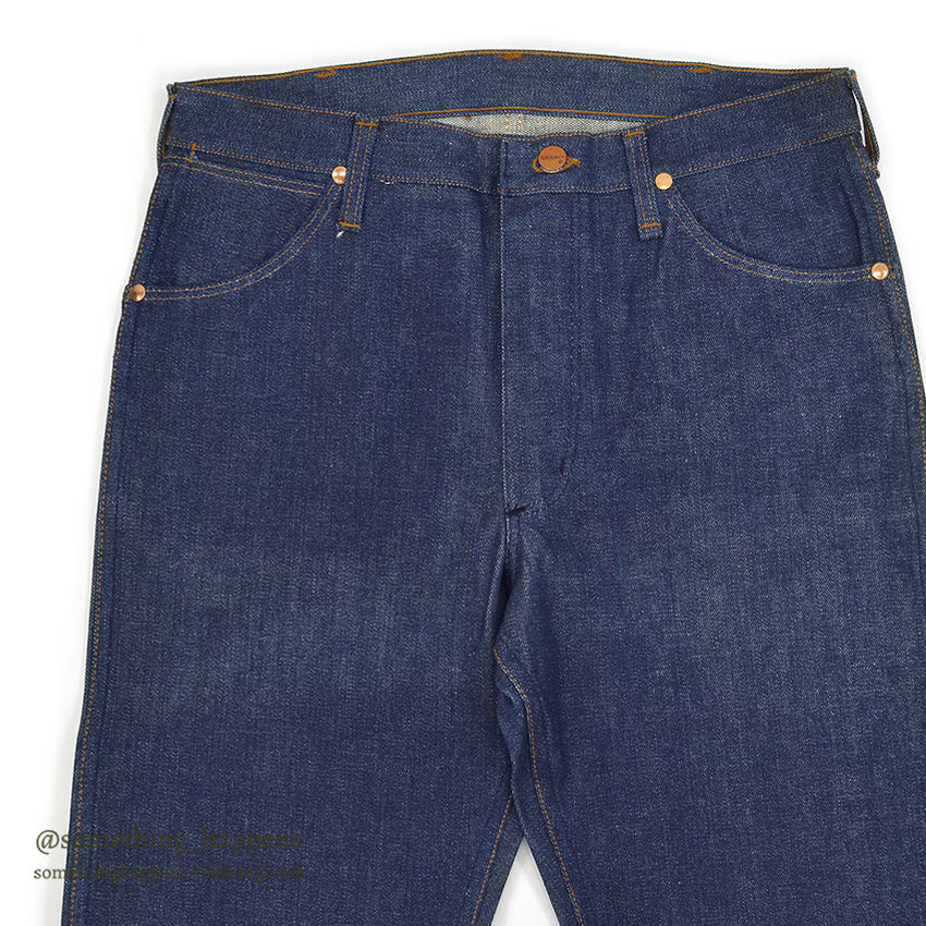 ~1970's DEADSTOCK MAVERICK 44MWZ DENIM PANTS ... W32/L29