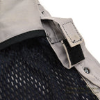 ~1980's BLACK/GRAY SHOOTING MESH VEST ...