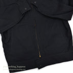 1950's~ JAPAN SOUVENIR JACKET TIGER HEAD UNUSUAL JACKET BLACK...