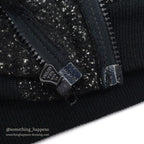 1990's PENFIELD BLACK POLAR FLEECE JACKET...L