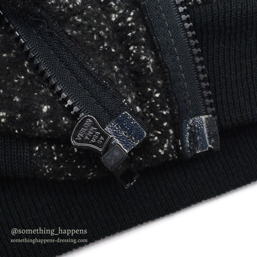 1990's PENFIELD BLACK POLAR FLEECE JACKET...L