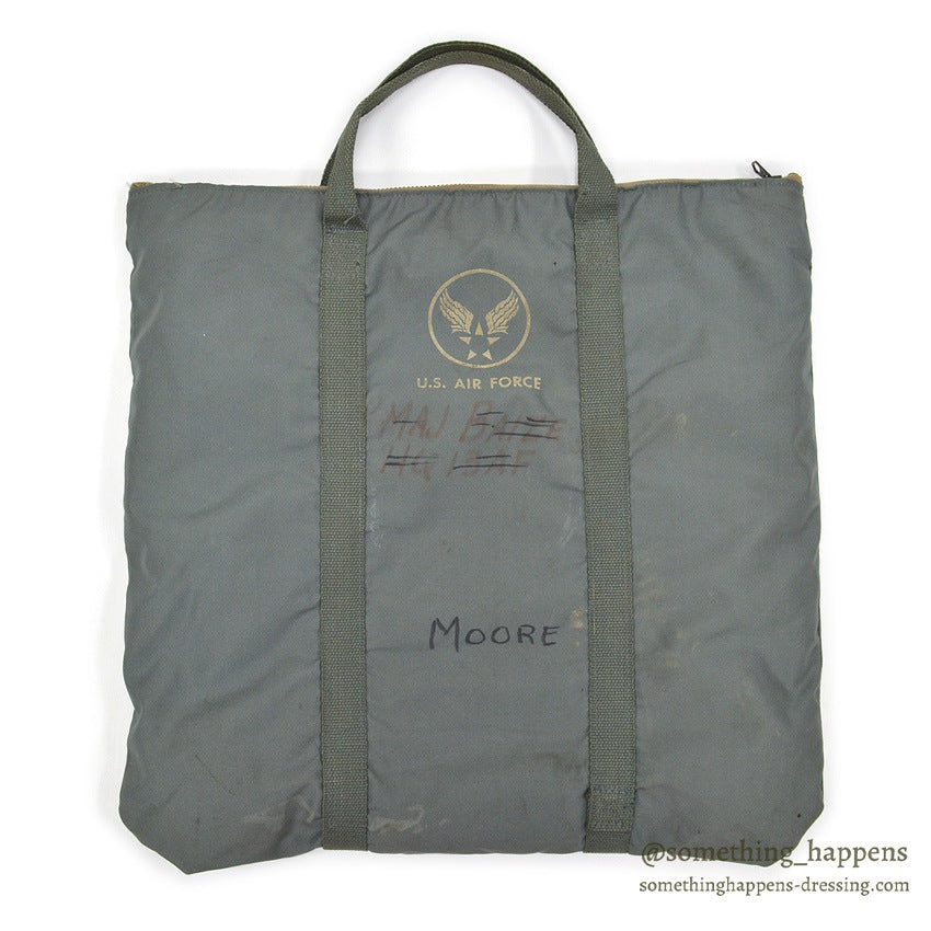 1950's USAF BAG, PROTECTIVE, HELMET...