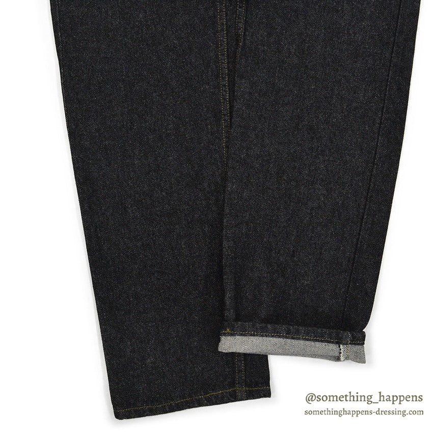 1990's DEADSTOCK Levi's 505 BLACK DENIM PANTS USA製 ... W36/L34