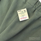 DEADSTOCK EARLY WINTERS FLEECE PANTS SAGE... L