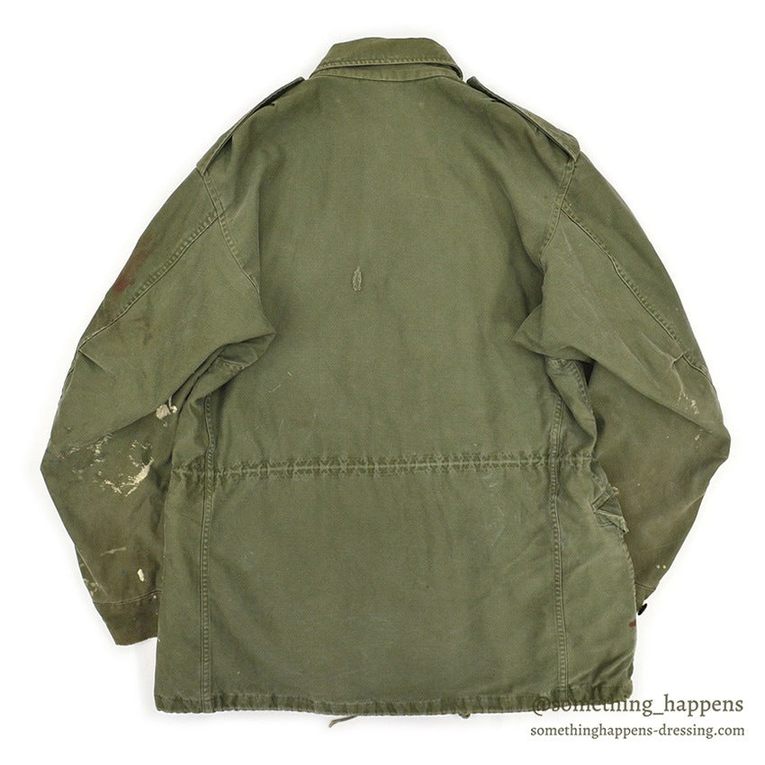 1950's USARMY M-51 HAND PAINTED CAMO FIELD JACKET... MR