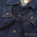 1970's Levi's 70505 small-e DENIM JACKET DARK... 40