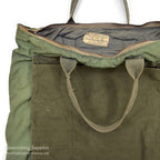 1950's USAF BAG, PROTECTIVE, HELMET, OUTSIDE POCKET MODIFIED ...