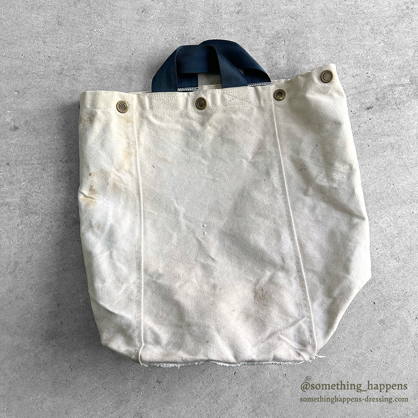 c.1960's PROPERTY OF OAKLAND PUBLIC LIBRARY CANVAS BAG...