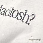 1990's ONEITA APPLE WHY DO PEOPLE LOVE MACINTOSH T-SHIRT... XL