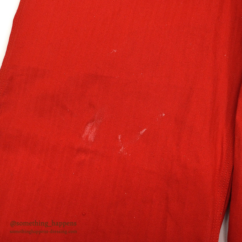 1950's HERCULES NATION-ALLS RED HBT WORK COVERALL ... 38R