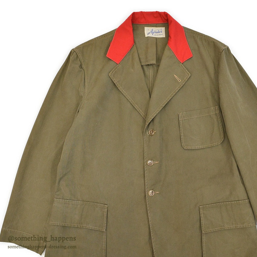 ~1950's AYRSTAR TWO-TONE FISHING JACKET...