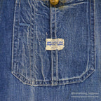 1950's HERCULES DENIM COVERALL GOOD FADED...