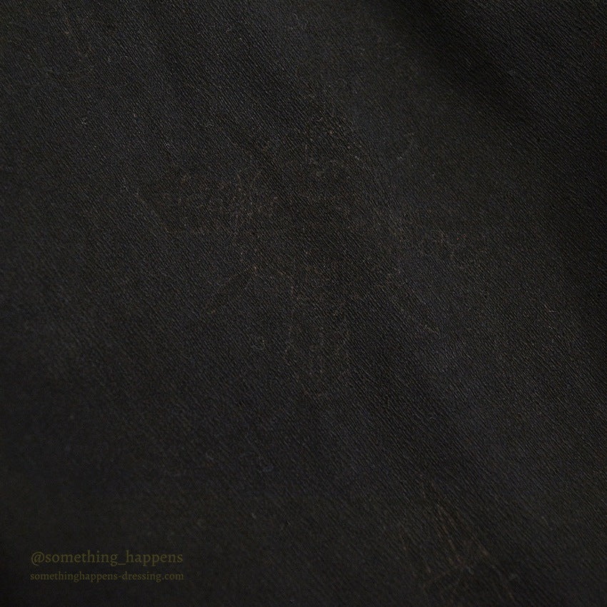 1960's~ BLACK OVERDYED S/S SHIRT ...