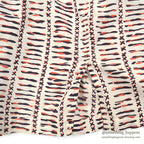 1950's GEOMETRIC PATTERN RAYON SHIRT...