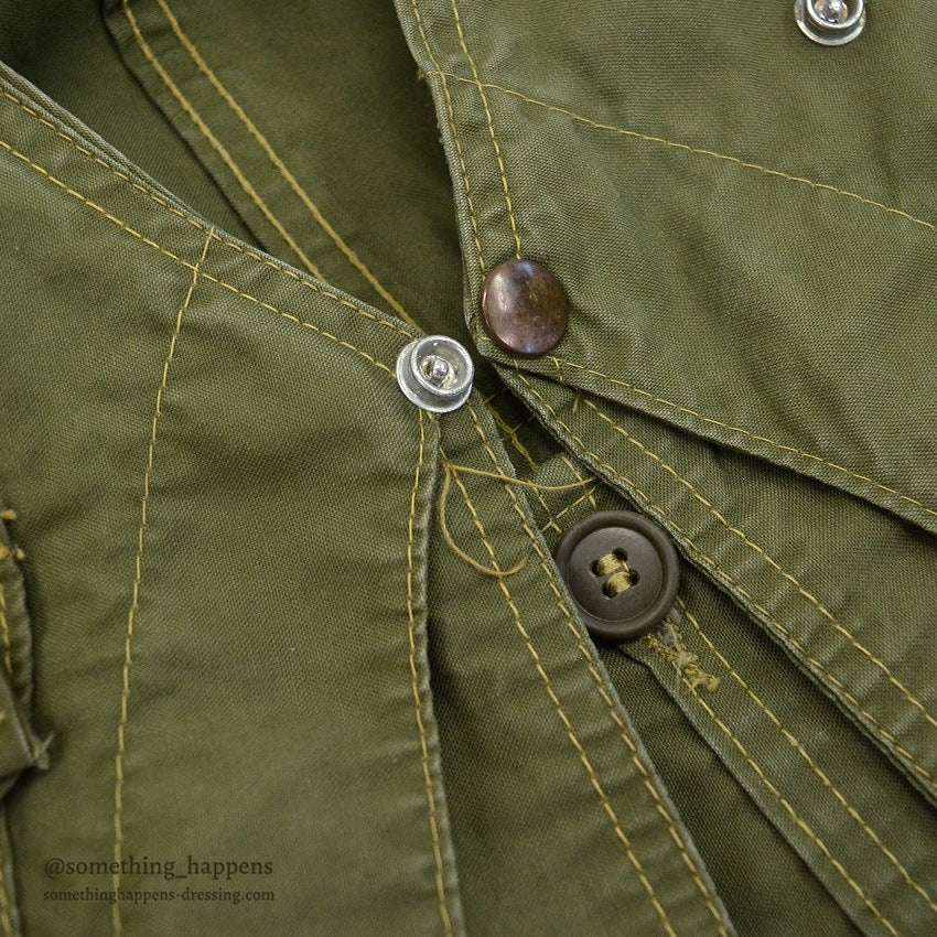 1960's LLBEAN FISHING VEST HALF MOON POCKET...