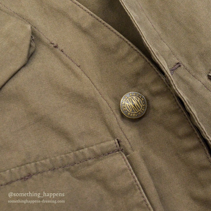 1990's DEADSTOCK DKNY TYPE C-1 VEST ... M