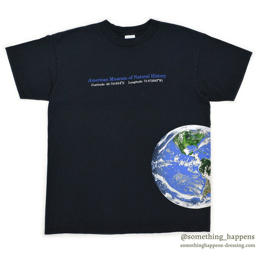 1990's anvil American Museum of Natural History T-SHIRT... L