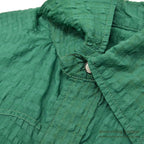 1950's UNUSUAL GREEN NYLON WESTERN SHIRT...