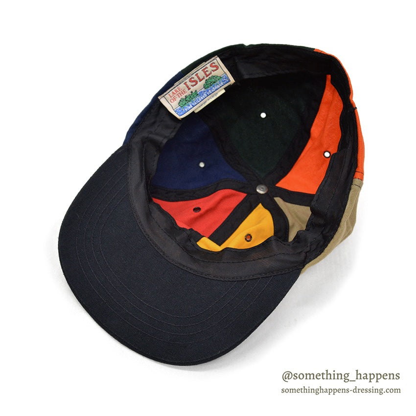 1990's LAKE OF THE ISLES MULTI COLOR CAP... L/XL