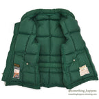 1970's MIGHTY-MAC NORSAC PRIME GOOSE DOWN VEST / GREEN ... M