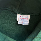 1990's CHAMPION BLANK REVERSE WEAVE SWEAT PARKA / GREEN TWO-TONE ... XL