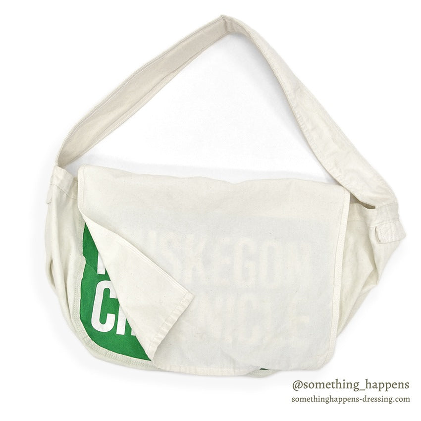 1960's~ MUSKEGON CHRONICLE NEWS PAPER BAG ...