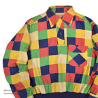 1950's Marlboro BIG TIMBER PRINT FLANNEL GAUCHO SHIRT / MULTI COLOR ... M