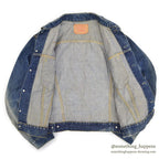 1960's LEVI'S 557XX DENIM JACKET / SUN FADED ... 44