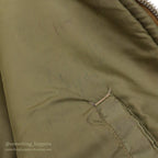 1950's B-15C OD FLIGHT JACKET / RARE COLOR ... 44