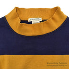 1980's~ ST JOHN'S BAY WIDE STRIPED L/S TEE ... M