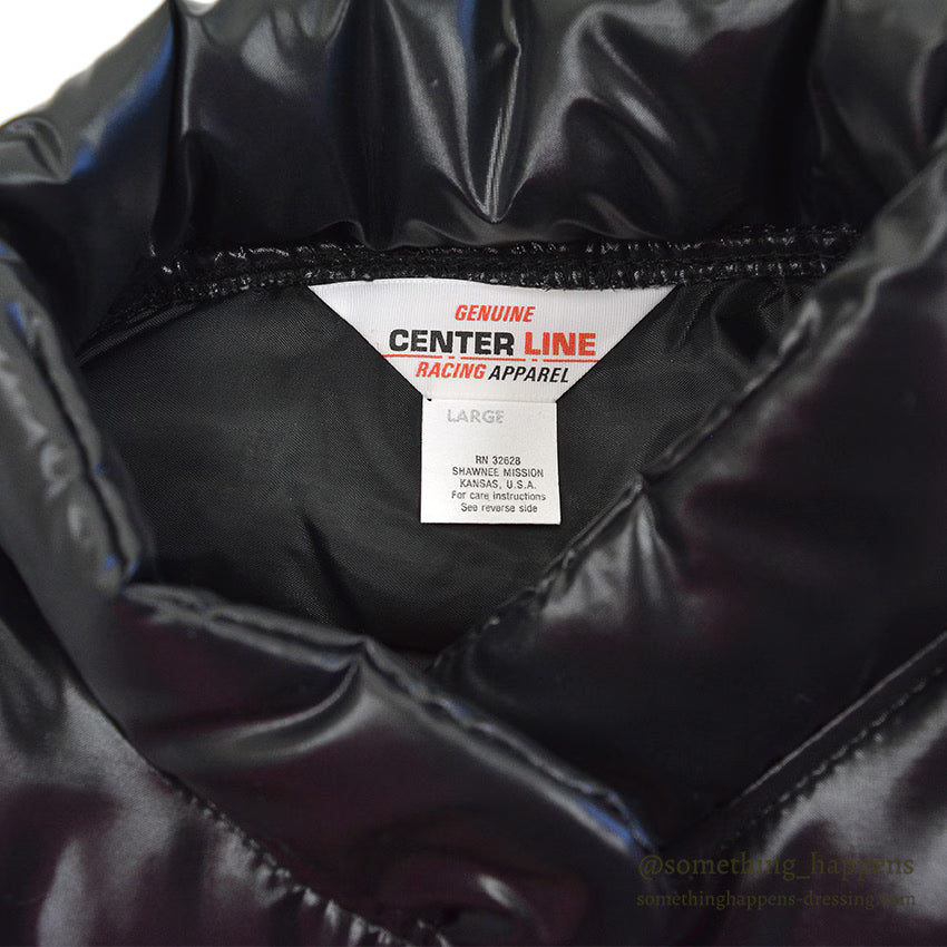 1980's DEADSTOCK CENTER LINE RACING APPAREL NYLON VEST...L